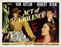 Act of Violence  - Posters