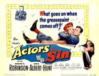Actor's and Sin  - Posters