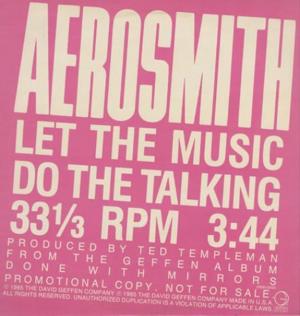 Aerosmith: Let the Music Do the Talking (Vídeo musical)