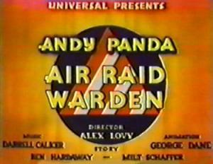 Andy Panda: Air Raid Warden (C)