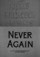 Alfred Hitchcock Presents: Never Again (TV)