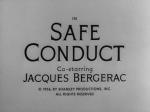 Alfred Hitchcock Presents: Safe Conduct (TV)