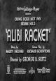 Alibi Racket (C)