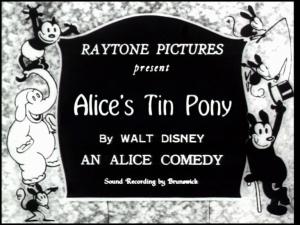 Alice's Tin Pony (S) (S)