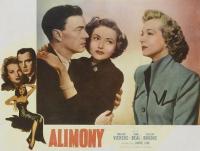 Alimony  - Posters