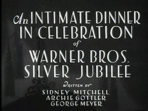 An Intimate Dinner in Celebration of Warner Bros. Silver Jubilee (S)