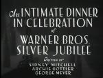 Una cena íntima celebrando el 25 aniversario de Warner Bros (C)
