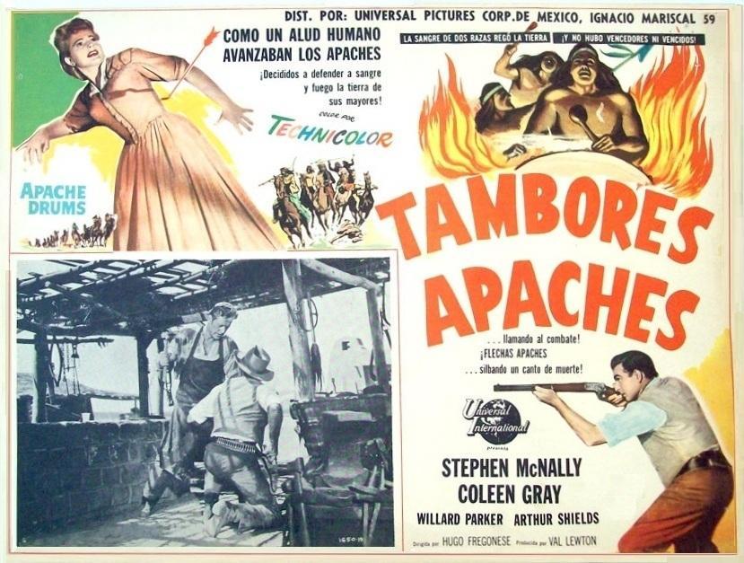 Tambores apaches  - Posters