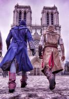 Assassin's Creed Unity Meets Parkour in Real Life (C) - Poster / Imagen Principal