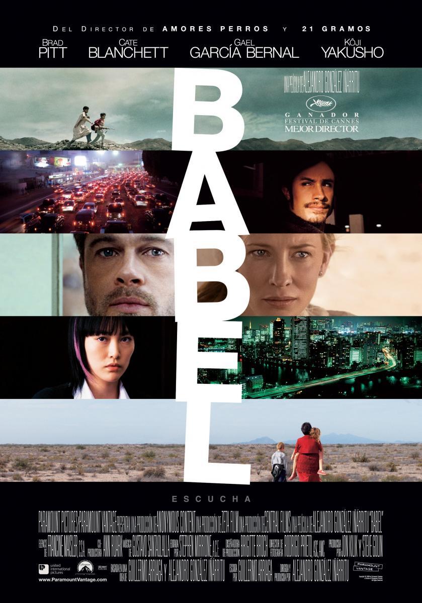 mejores películas de Cate Blanchett, poster de Babel

