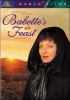 El festín de Babette  - Dvd