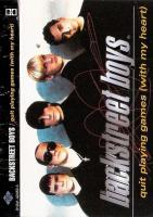 Backstreet Boys: Quit Playing Games (with My Heart) (Vídeo musical) - Posters