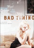Bad Timing  - Posters