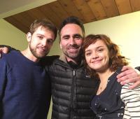 Max Thieriot, Nestor Carbonell & Olivia Cooke