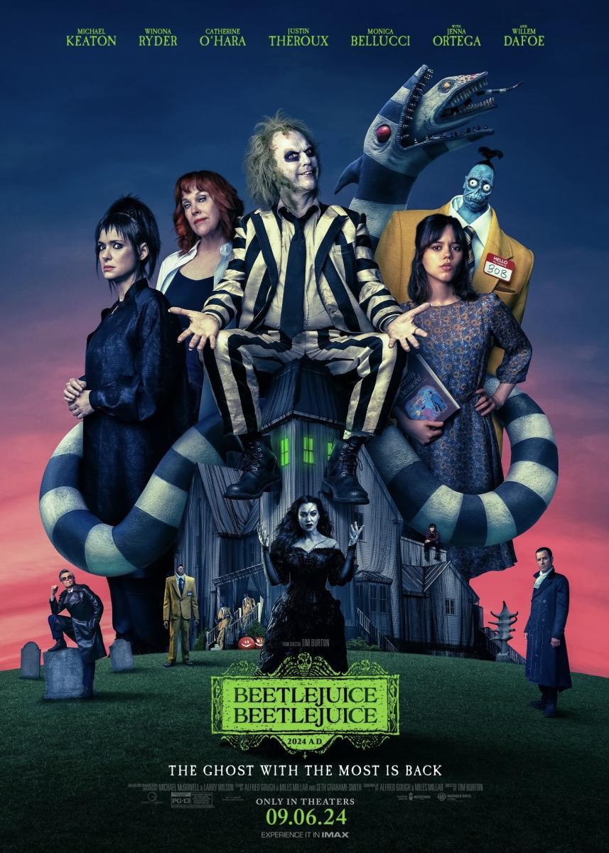 Banda sonora música canciones de la película Beetlejuice Beetlejuice Bitelchús Bitelchús music songs Soundtrack Michael Keaton Winona Ryder