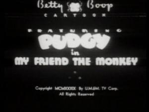 Betty Boop: My Friend the Monkey (S)