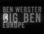 Big Ben: Ben Webster in Europe 