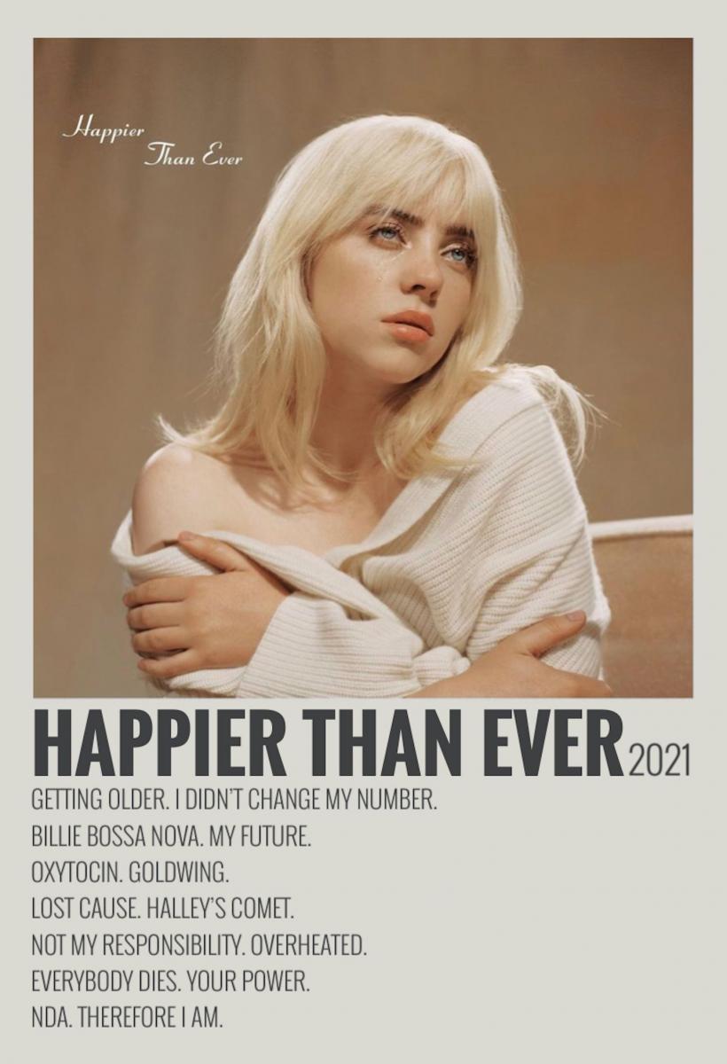 Billie Eilishs album Happier Than Ever To Be Released on July 30th   FLAIR MAGAZINE
