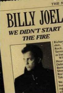 Billy Joel: We Didn't Start the Fire (Vídeo musical)