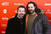 Ethan Hawke & David Kallaway en la Premiere de Sundance 2018