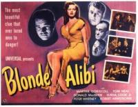 Blonde Alibi  - Posters