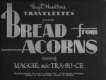 Bread from Acorns 