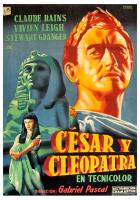 César y Cleopatra  - Posters