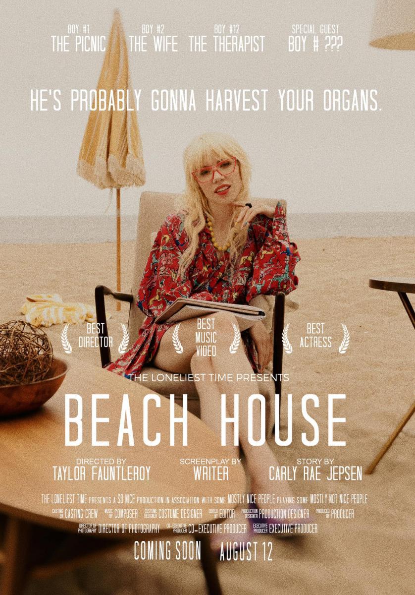 Carly Rae Jepsen: Beach House (Music Video) - Poster / Main Image