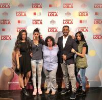 Carolina Yuste,  Rosy Rodriguez, Arantxa Echevarria,  Moreno Borja & Zaira Morales en la presentación de la película 'Carmen y Lola'