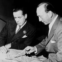 Humphrey Bogart & Michael Curtiz