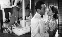 Como Bogart (173 cm) era más bajo que Ingrid Bergman (175 cm), llevó estas alzas durante el rodaje de Casablanca