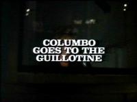 Colombo: Colombo va a la Guillotina (TV) - Fotogramas