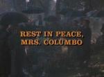 Colombo: Descanse en paz, señora Colombo (TV)