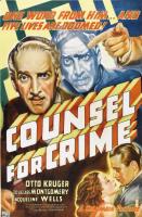 Counsel for Crime  - Poster / Imagen Principal