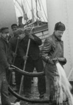 Cunard Vessel at Liverpool (S)