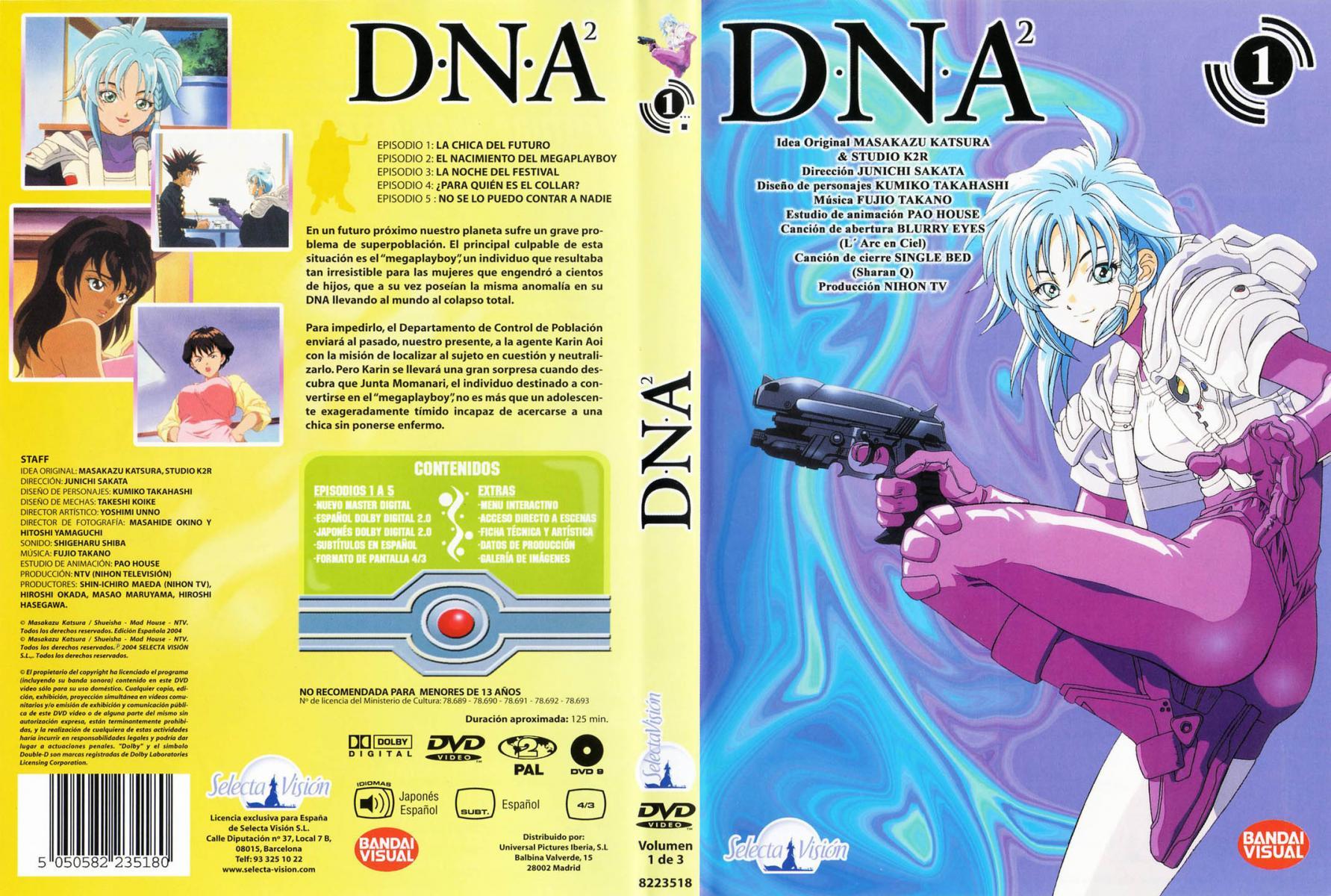 DNA² (Serie de TV) - Dvd
