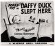 Daffy Duck Slept Here (S)