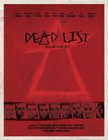 Dead List  - Posters