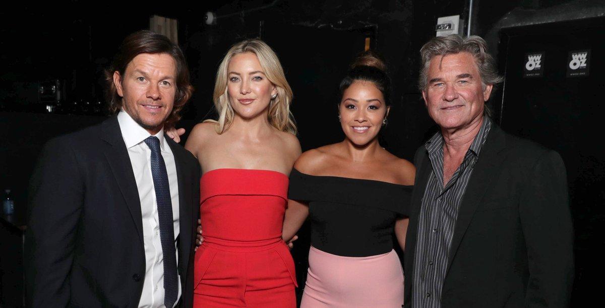 Mark_Wahlberg, Kate Hudson, Gina Rodriguez & Kurt Russell at New Orleans Premiere