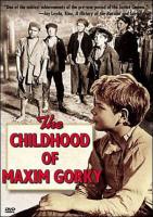 The Childhood of Maxim Gorky  - Dvd