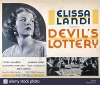 La lotería del diablo  - Poster / Imagen Principal