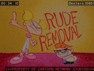 El laboratorio de Dexter: Dexter's Rude Removal (TV) (C)