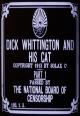 Dick Whittington and his Cat 