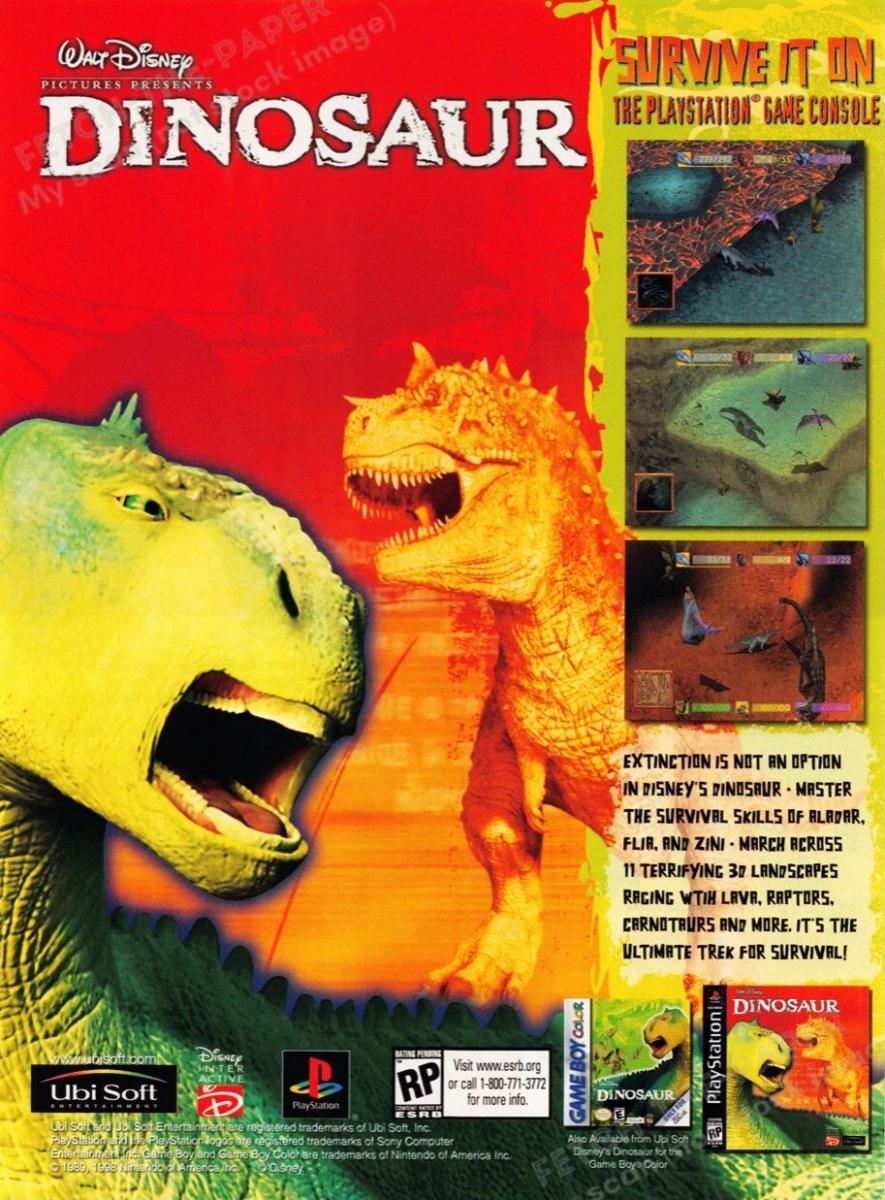 Disney's Dinosaur (Videogame) (2000) - FilmAffinity