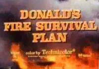 El pato Donald: Plan contra incendios de Donald (C) - Posters