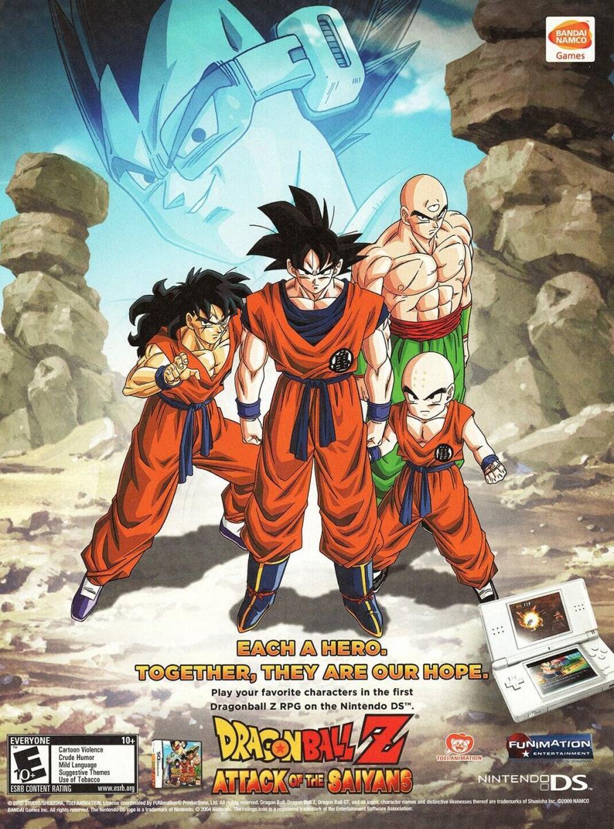 Sección Visual De Dragon Ball Z Attack Of The Saiyans Filmaffinity 4685