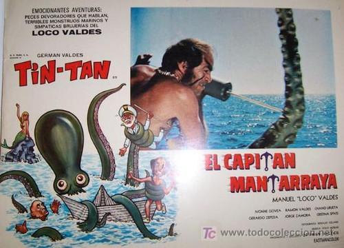 El capitán Mantarraya  - Posters