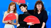 Natalia de Molina, Greta Fernández & Isabel Coixet en el Festival de Berlín