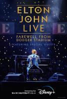 Elton John en directo: Farewell from Dodger Stadium  - Poster / Imagen Principal