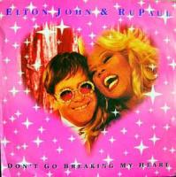 Elton John & RuPaul: Don't Go Breaking My Heart (Music Video) - O.S.T Cover 